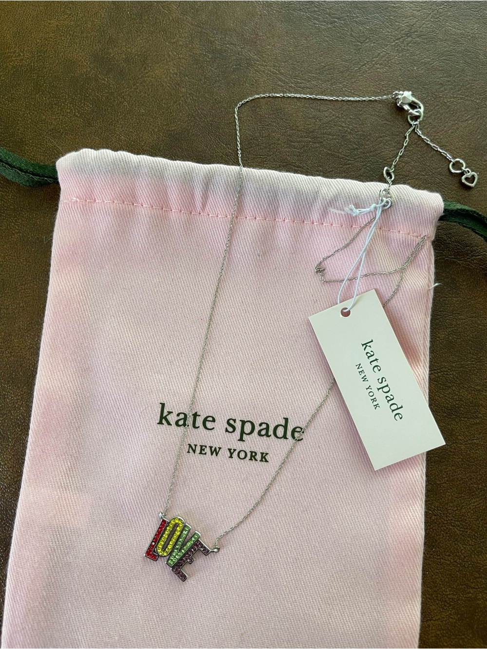 NWT Kate spade love necklace - Picture 6 of 8
